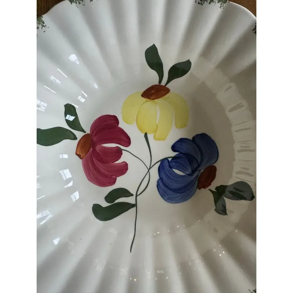 Blue Ridge Southern Potteries vintage blue